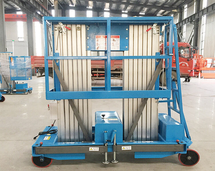 Double Mast Aluminum Alloy Lift Platform